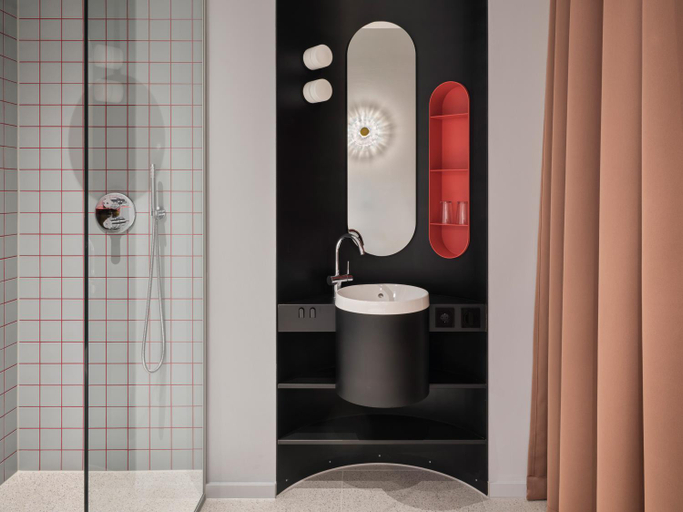 Bathroom 4, NOXX Hotel Marburg, Marburg-Biedenkopf