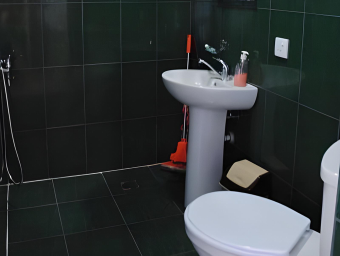 Bathroom 3, Green Garden Hotel, Batumi