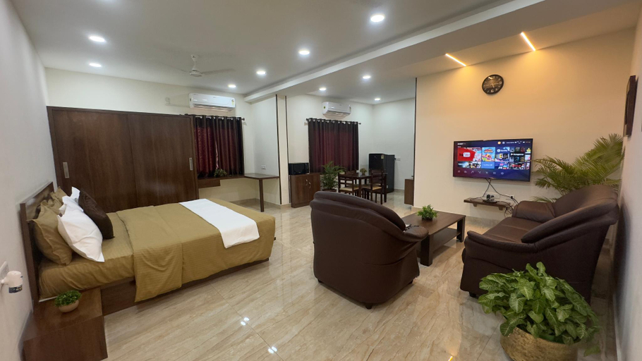 Bedroom, Kodali Guest Suites, Hyderabad