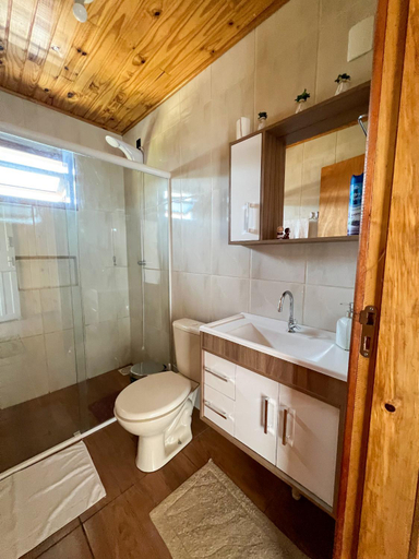 Bathroom 3, Pousada Recanto da Gruta, Urubici