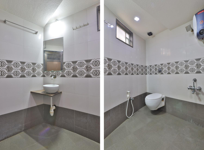 Bathroom 4, HOTEL IDEAL, Vadodara