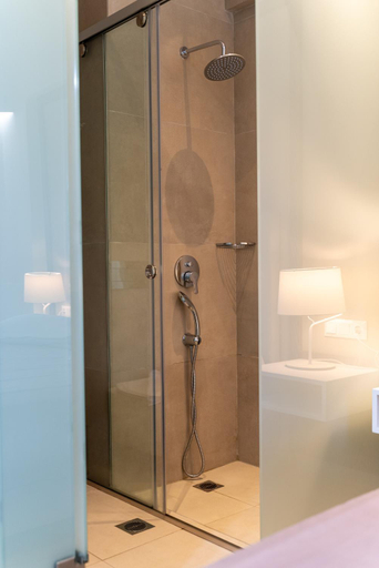 Bathroom 3, Eva Bay Hotel On The Beach - Adults Only, Crete