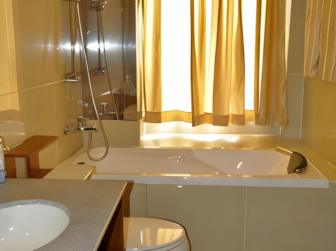 Bathroom 5, Crystal Beach Bali Hotel, Karangasem