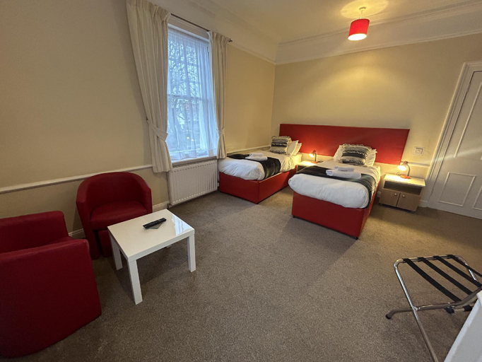 Bedroom 3, Lindisfarne Hotel, Northumberland