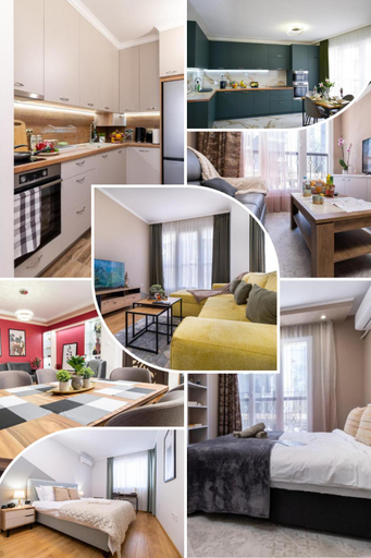 Bedroom 2, Modern & Elegant City Center Apartments, Plovdiv
