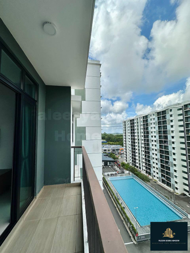 Balcony/terrace, Faleesya Desaru Homestay, Kota Tinggi