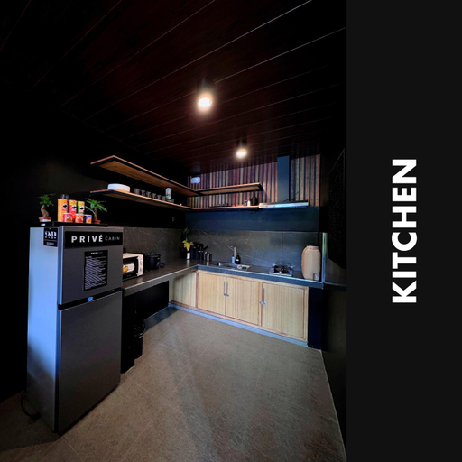 Kitchen, Prive Cabin, Bacolor