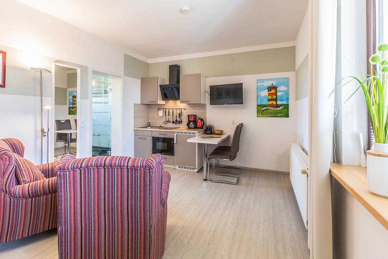 Kitchen 5, schone Ferienwohnungen am Lobber Deich, Vorpommern-Rügen