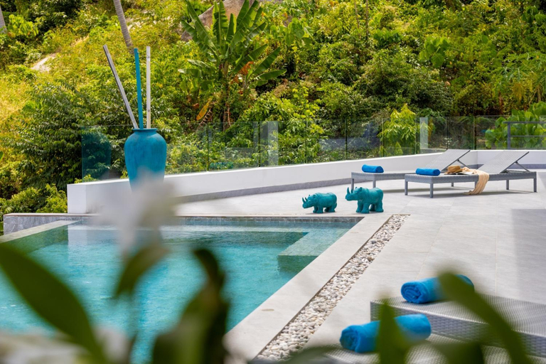 Swimming pool 3, VILLA CLARISSE - SEAVIEW - 4 Bedrooms, Ko Samui