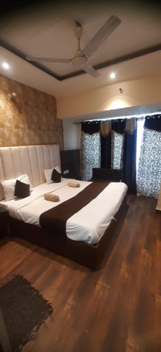 Bedroom 5, Goroomgo The Lotus Haryana, Solan