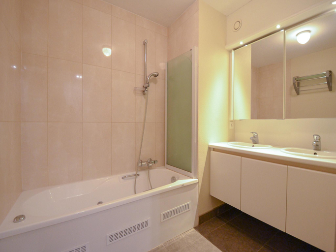 Bathroom, Apartment on Belgian Coast with Sea View, West-Vlaanderen