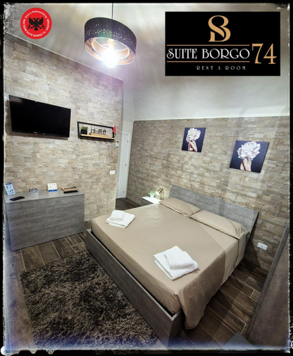 Bedroom, Suite Borgo 74, Palermo