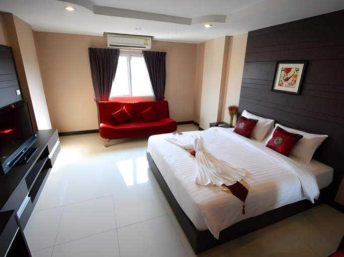 Bedroom 1, Sukhotai Resort Pattaya, Pattaya