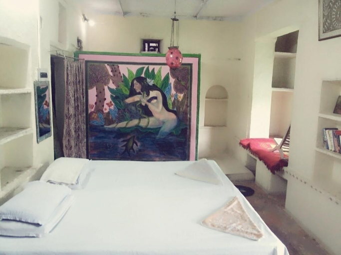Bedroom 2, Haveli Uma Megh Paying Guest House, Bundi