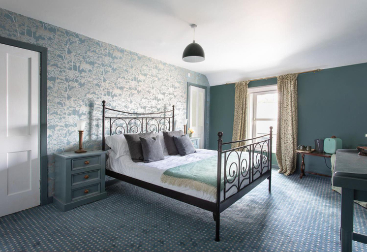 Bedroom, Fisher Arms Community Pub, Northumberland