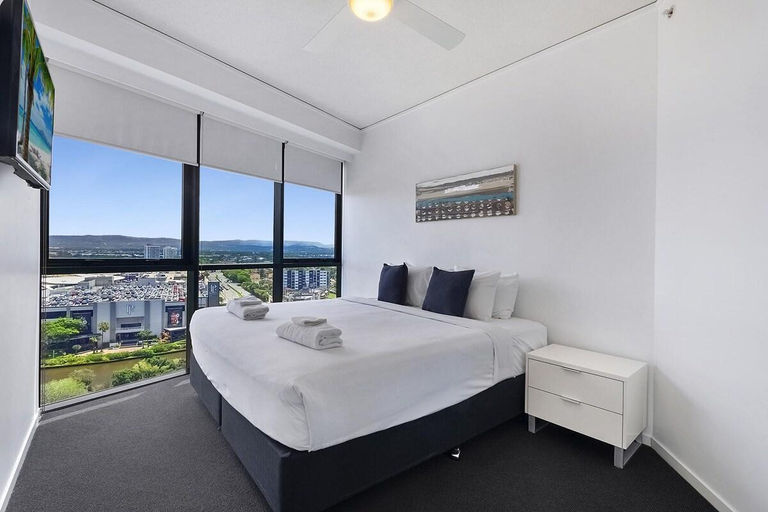 Bedroom 2, Sierra Grand Broadbeach - Privately Managed, Gold Coast
