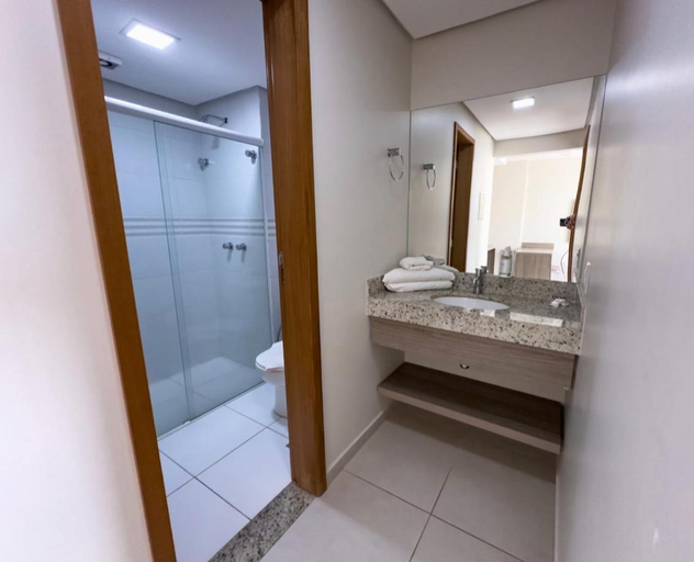 Bathroom 3, Atrium Thermas Residence Service, Caldas Novas