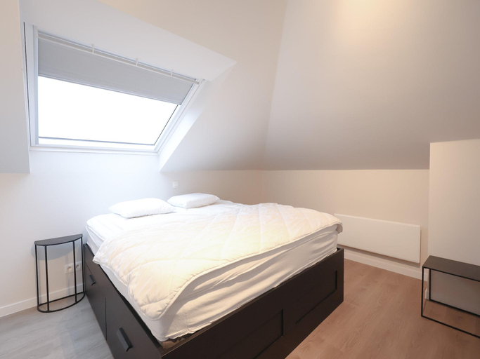 Bedroom 2, Apartment near Sandy Beach in Belgium, West-Vlaanderen