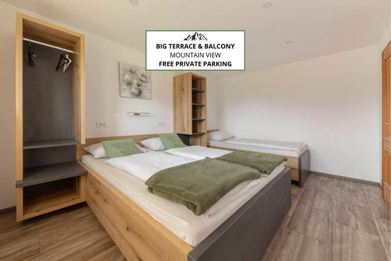 Bedroom, Apartmaji Hodak, Bohinj