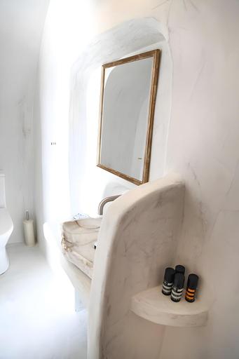 Bathroom 2, White Cellar Cave Houses by Cycladica, South Aegean