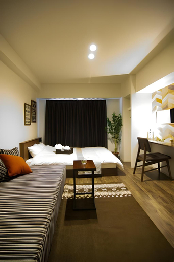 Bedroom 2, e-stay ebisu, Osaka
