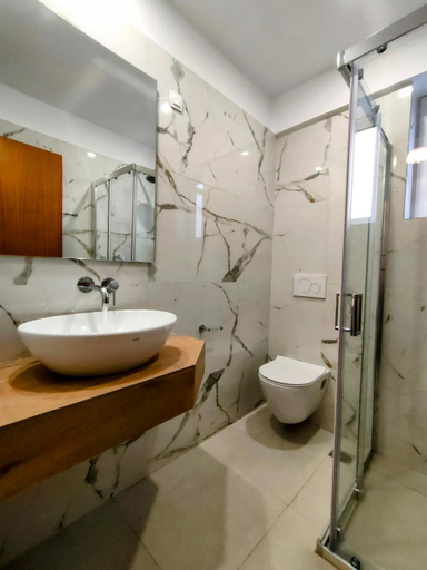 Bathroom 5, Avra Beach Hotel, Ionian Islands