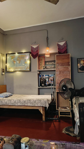 Bedroom 3, Calcutta Backpackers Homestay, Kolkata
