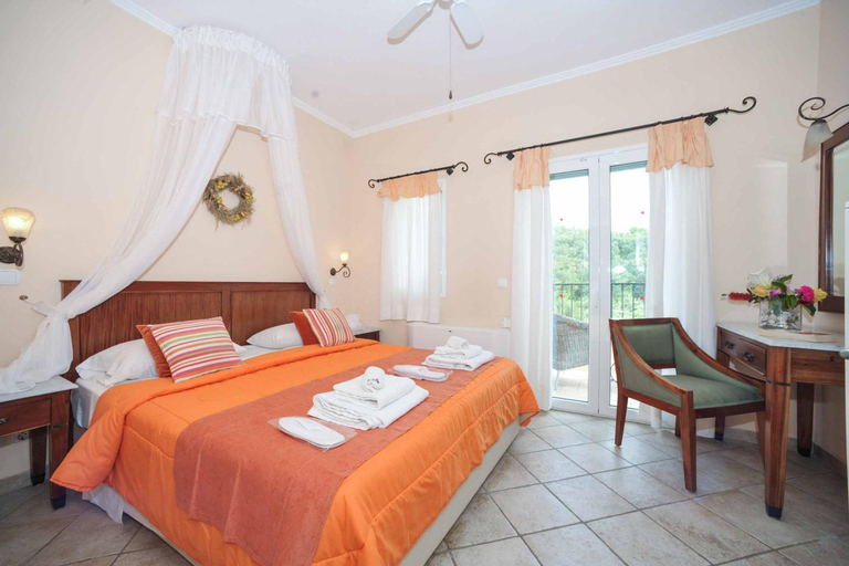 Bedroom 2, Villa Portokalia Yaliskari Bay, Ionian Islands