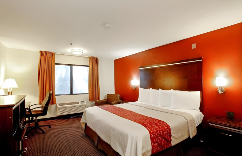 Bedroom 3, Extended Studio Hotel Ontario, San Bernardino