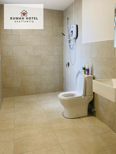 Bathroom, Mahkota Valley (Rumah Hotel) Kuantan, Kuantan