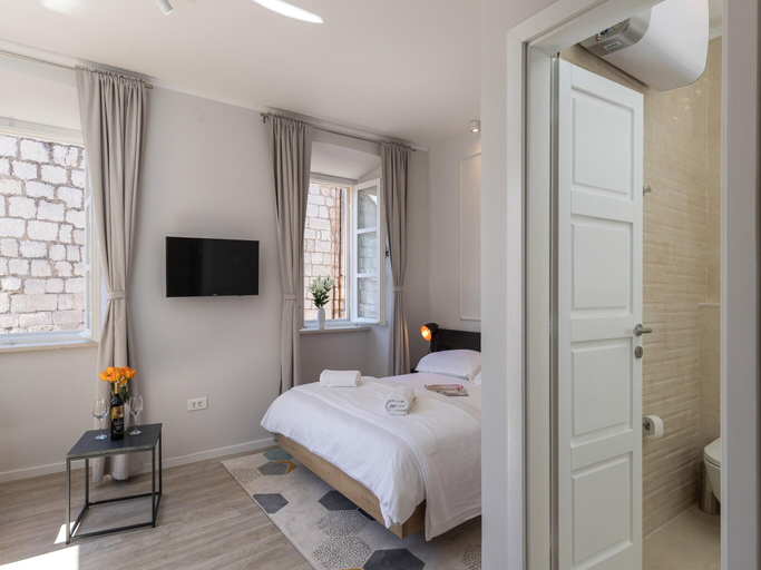 Bedroom 3, Apartments Urbis - Studio Apartment with City View Zasebni, Dubrovnik