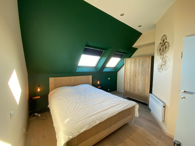 Bedroom 2, Apartment in Nieuwpoort near Marina, West-Vlaanderen