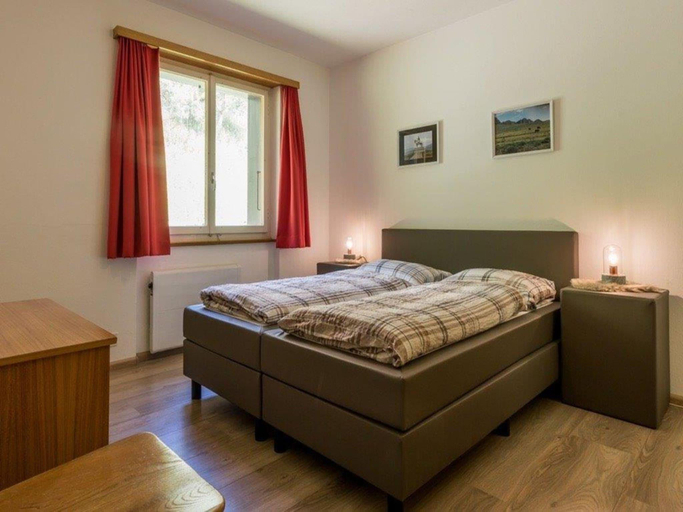 Bedroom 2, Elegant Fieschertal Alpine Chalet for 8, Goms