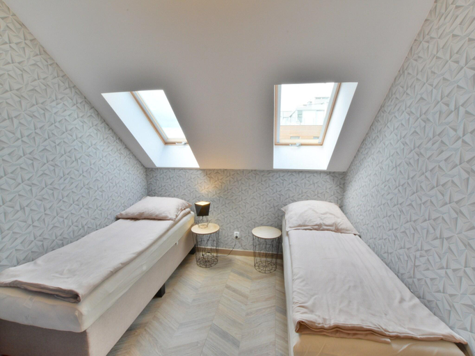 Bedroom 2, Apartment in Ustronie Morskie by the Beach, Kołobrzeg