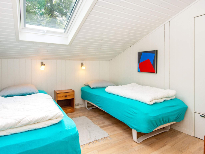 Bedroom 2, Tranquil Lakeside Retreat in Ry-By Traum, Skanderborg