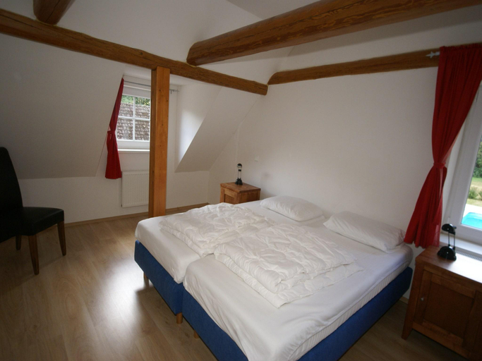 Bedroom, Apartment in Bohemian with Shared Pool, Trutnov