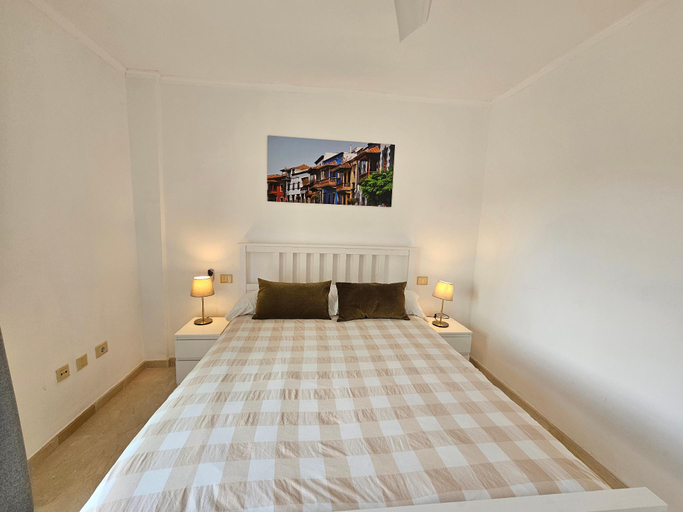 Bedroom 2, Comfortable modern house, in a complex with a swimming pool, Las Palmas