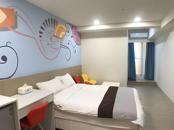Bedroom 3, Formosa Boulevard Music City INN, Kaohsiung