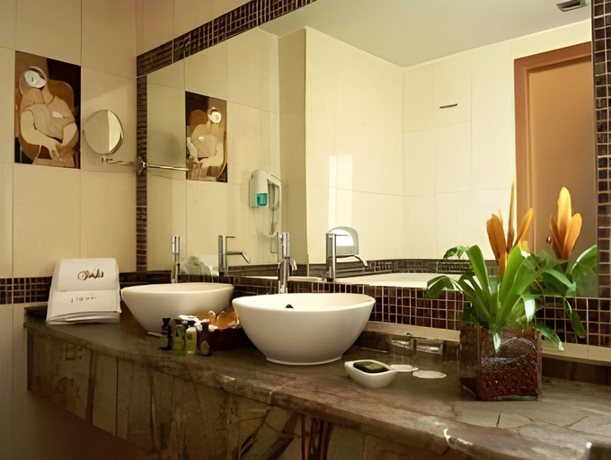 Bathroom, Valis Resort Hotel, Thessaly