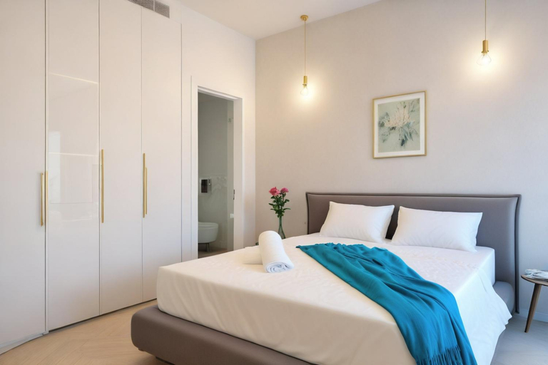 Bedroom 2, Seaview Luxury Villa Jacuzzi & Pool! 2 Min Beach