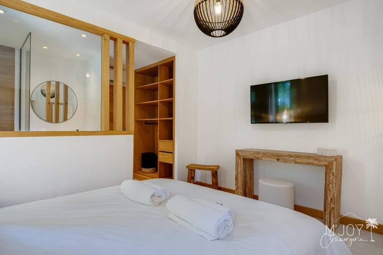Bedroom 3, VILLA MANGO BEACH - In front of the Lagoon, Saint-Paul