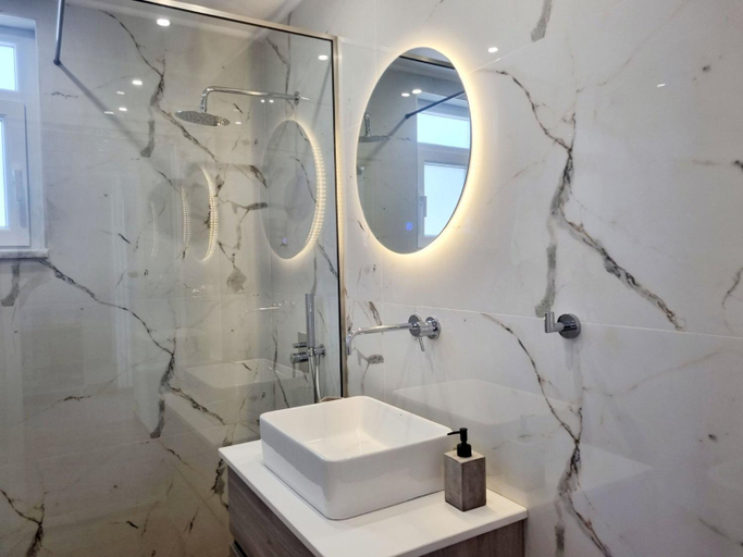 Bathroom, Emerald Private Villa in Kalavarda Rhodes, South Aegean