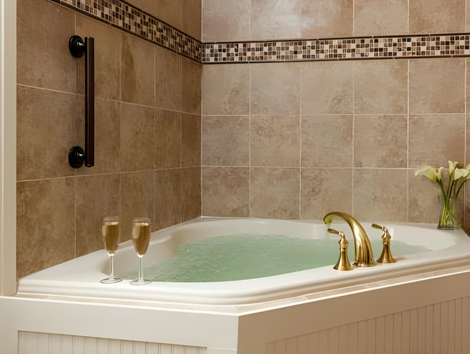 Bathroom 2, The Queen Victoria, Cape May