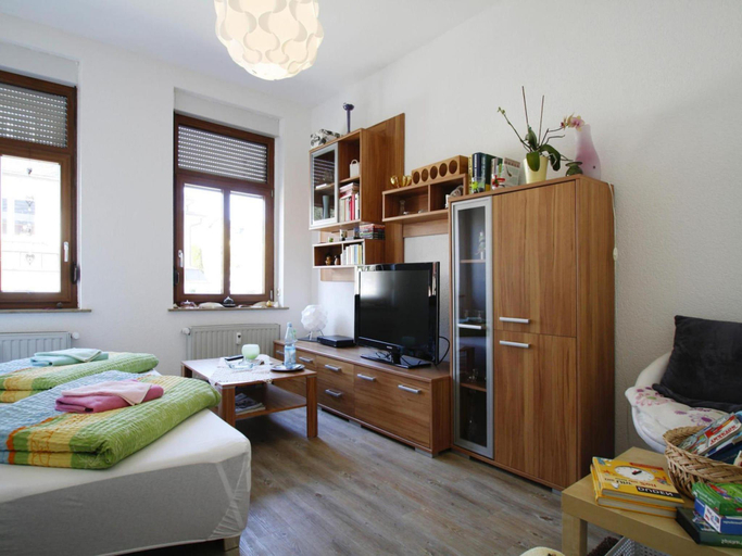 Bedroom 2, Wohnung in Ellefeld nahe Skipisten, Vogtlandkreis