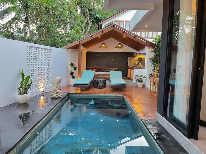 Private pool 2, Omkara Dharman Ubud Villa, Gianyar