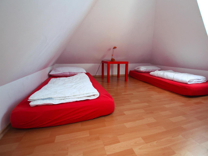 Bedroom 2, Ferienwohnungen am Flacher See, Klocksin, Mecklenburgische Seenplatte