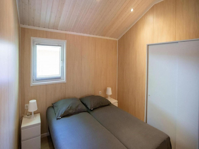 Bedroom 2, Lodge in Brabant with Cozy Covered Terrace, Oirschot