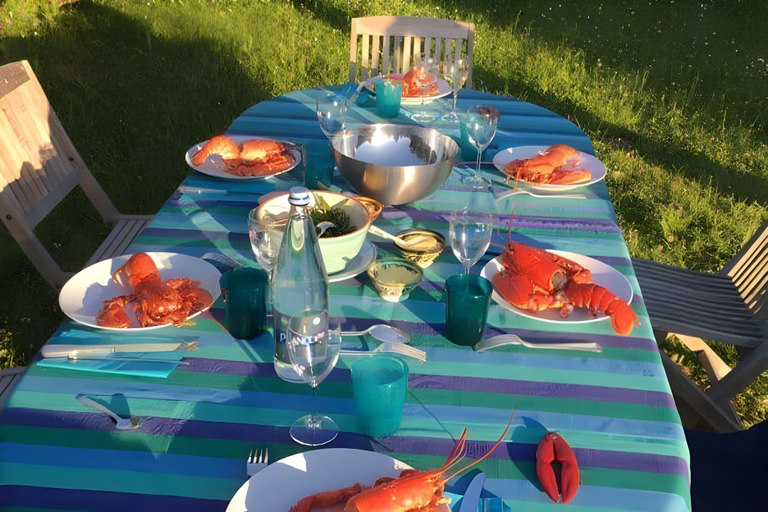 Food & Drinks, Holiday Home in Primel near Sandy Beach, Finistère