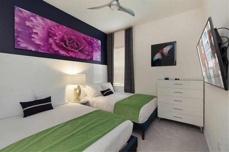 Bedroom 2, Mansion Near Disney - Arcade, Theater & Huge Pool, Polk