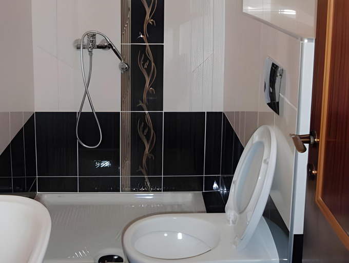 Bathroom 2, Dimitra's Apartments, Central Macedonia